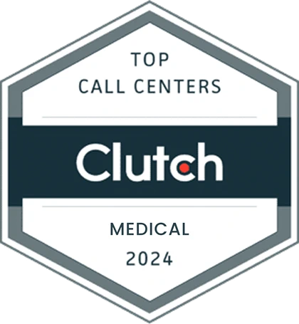 Clutch Top Call Centers Medical Award 2024