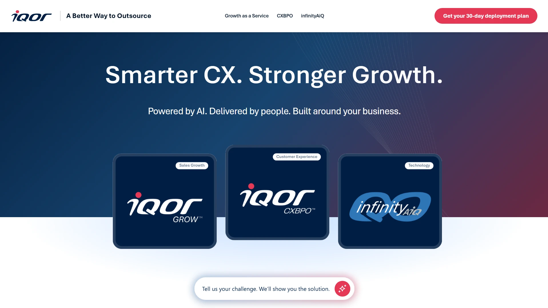iQor company home page