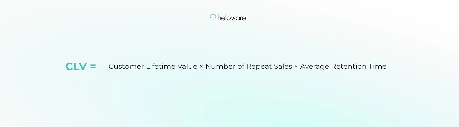Formula for Customer Lifetime Value (CLV)