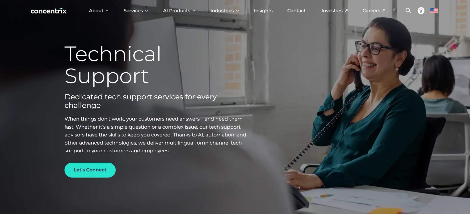 concentrix company tech support