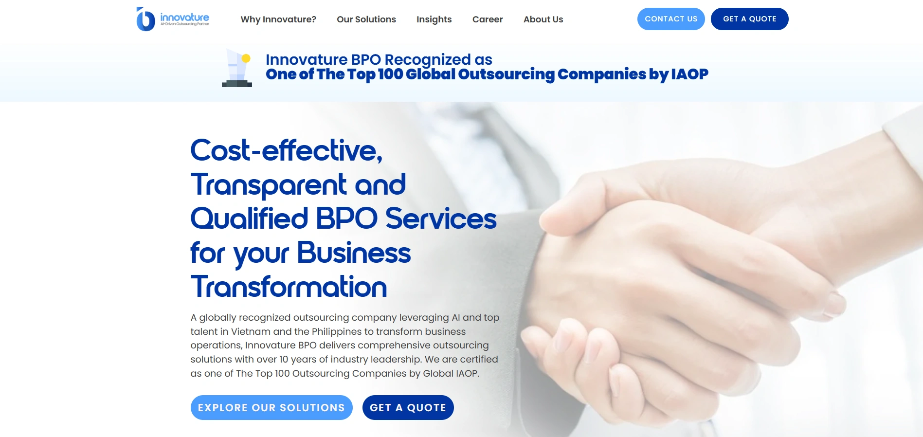 Innovature BPO company overview