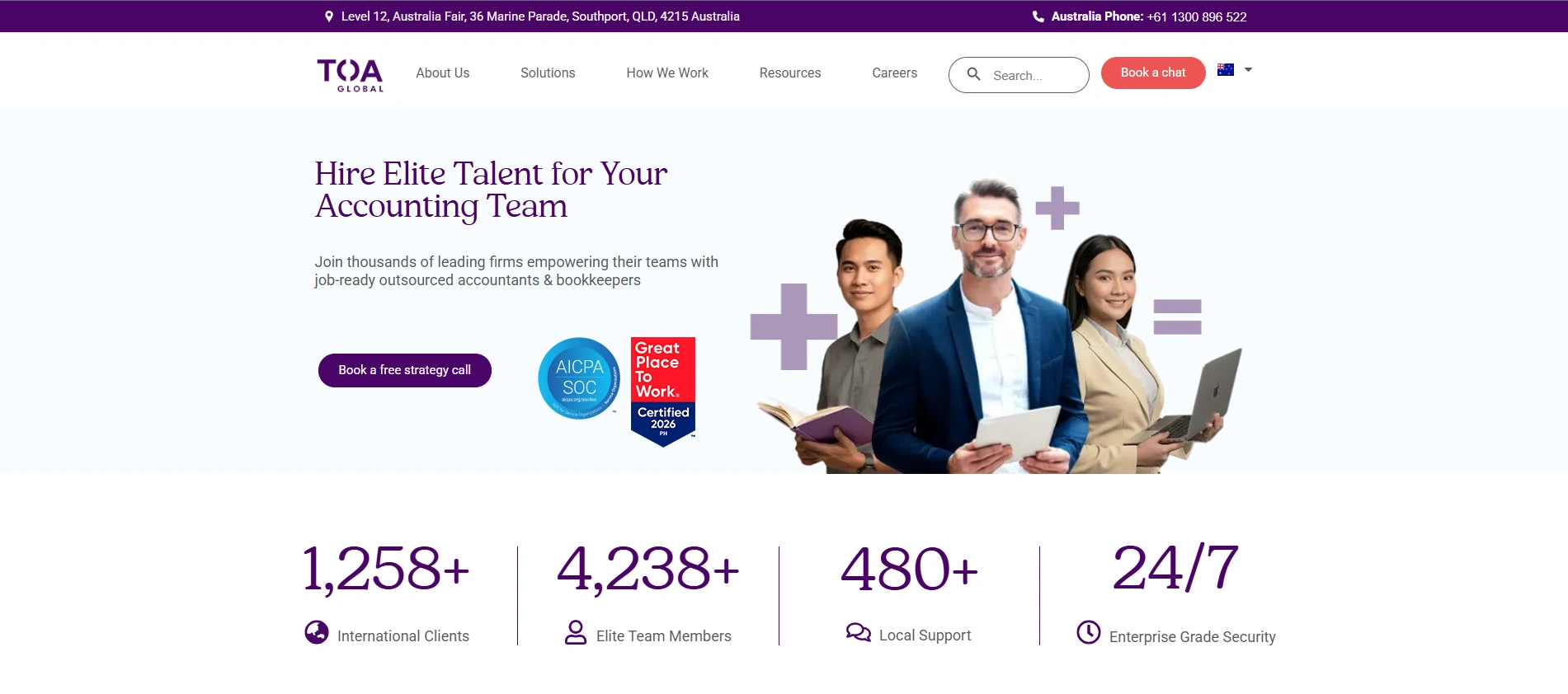 TOA Global company overview