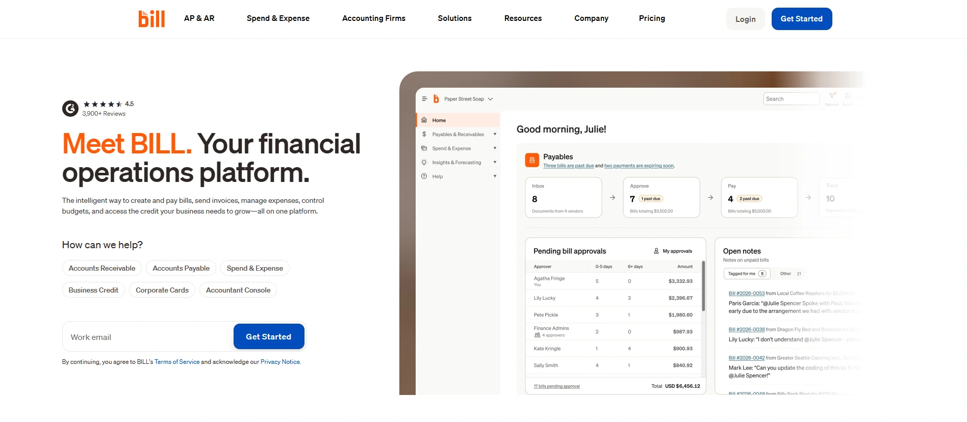 Bill company overview