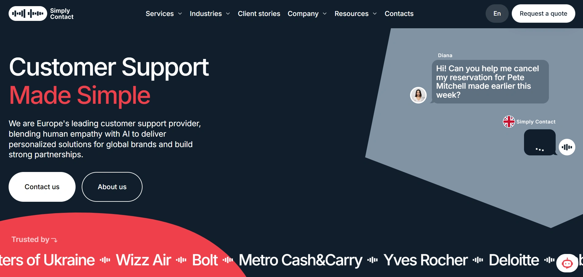 Simply Contact company overview
