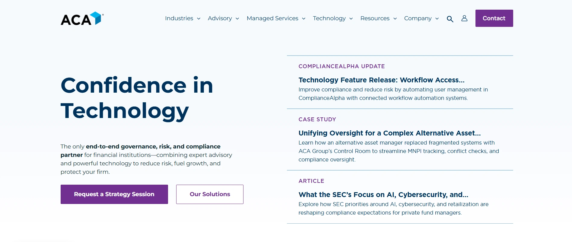 ACA Group company overview