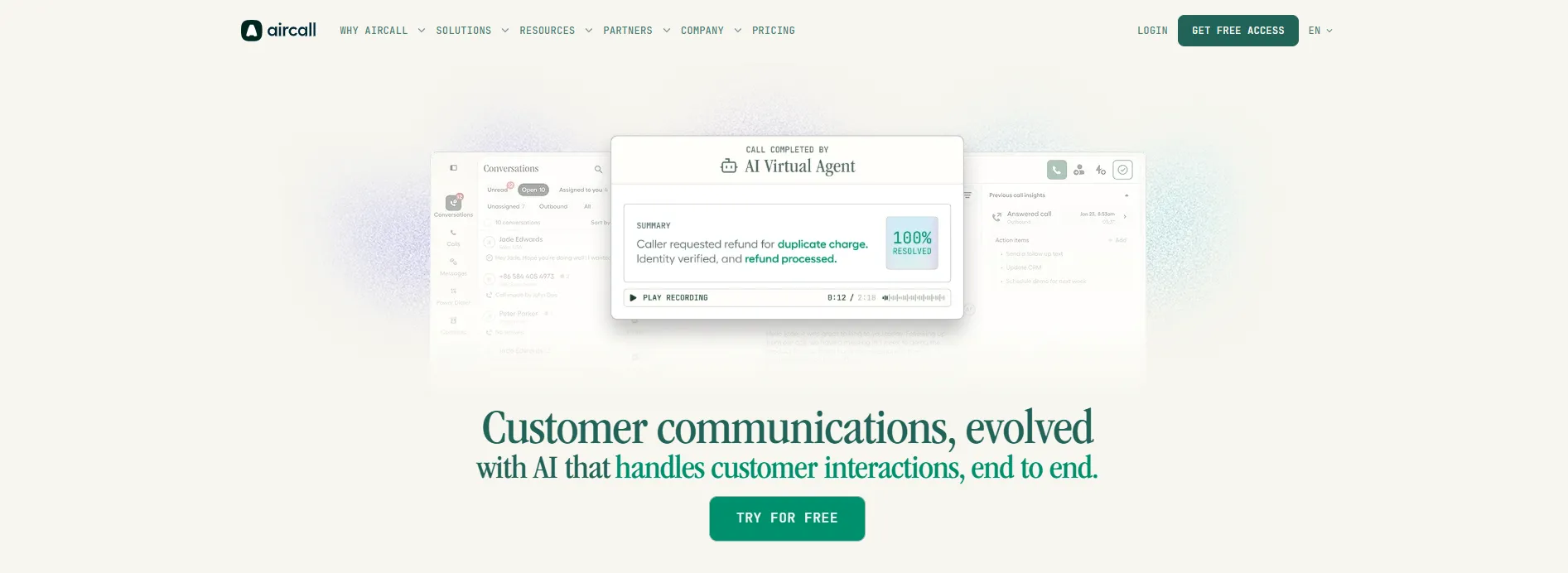 Aircall company overview