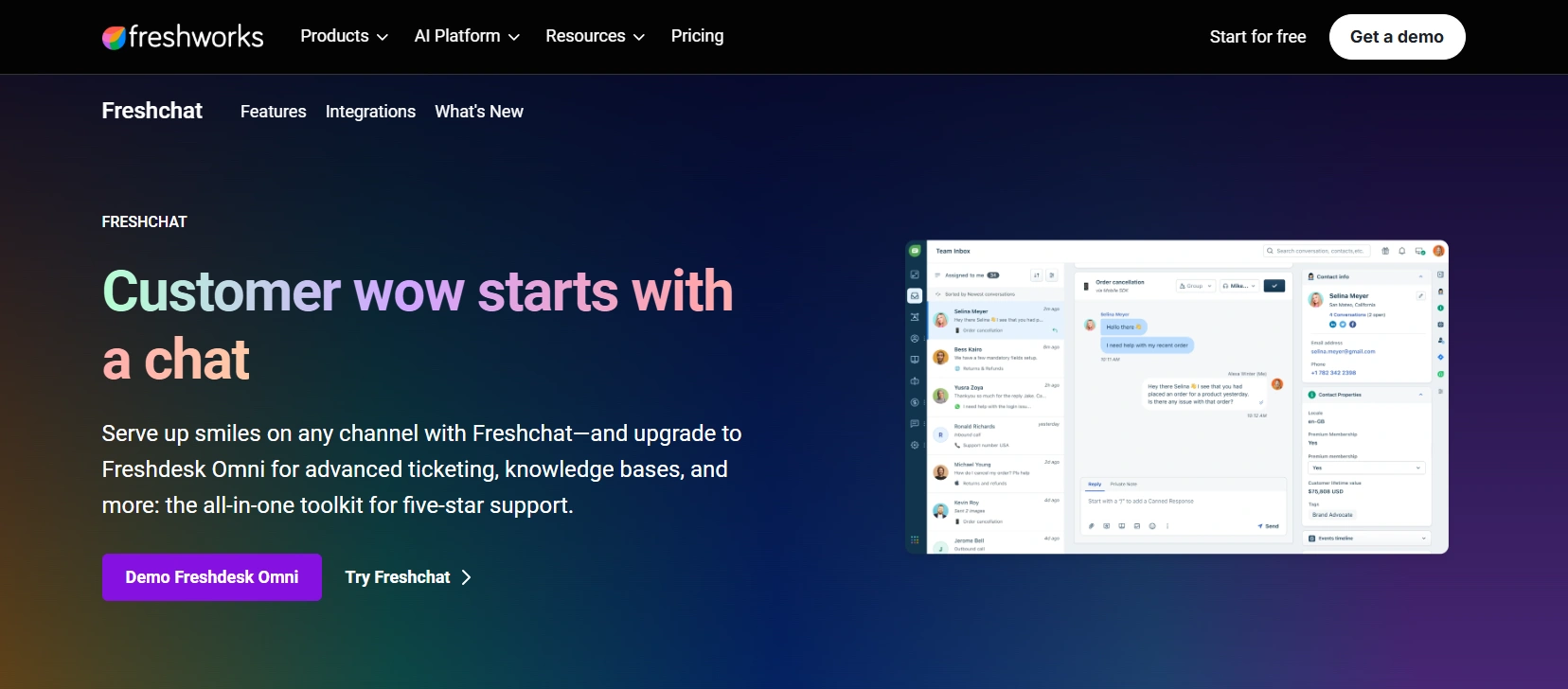 Freshchat company overview