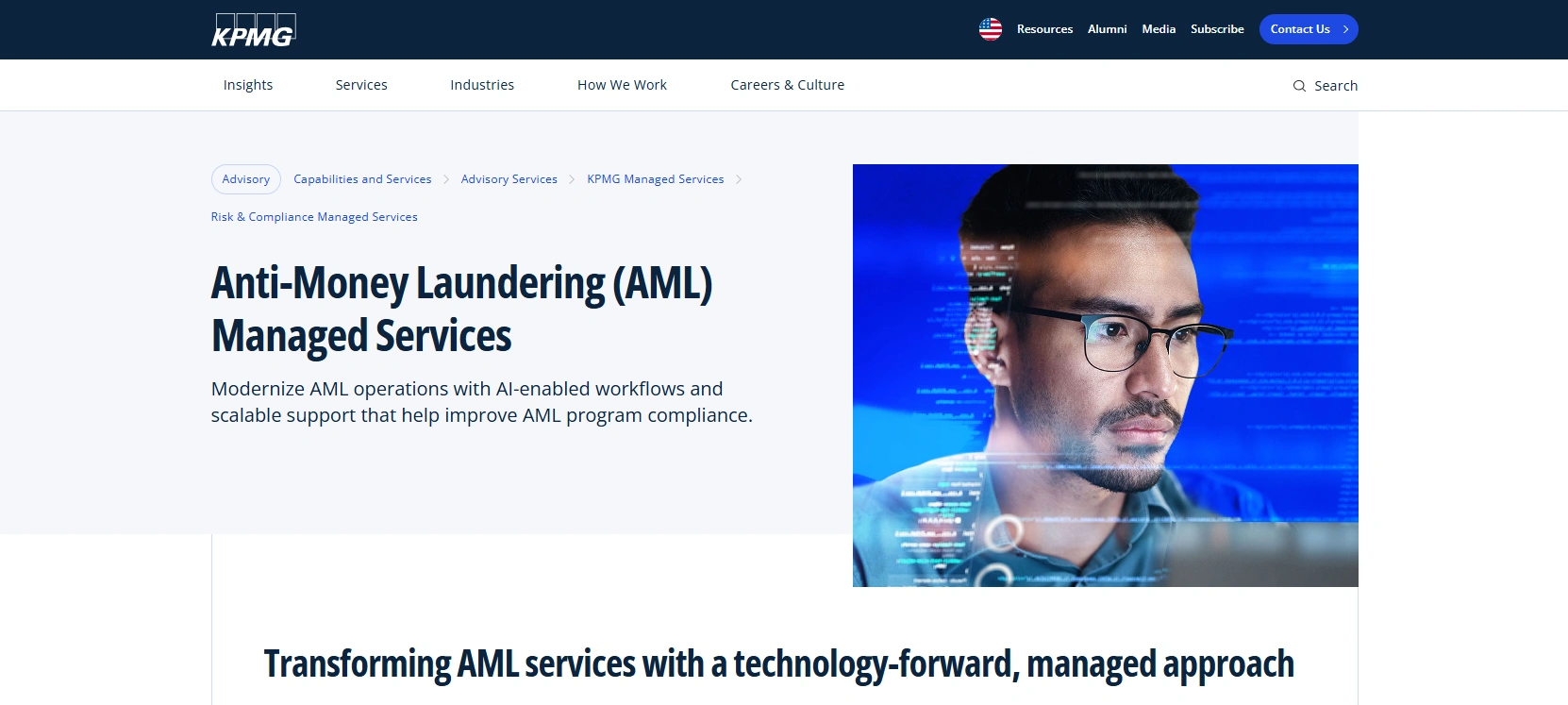 KPMG Managed Services company overview