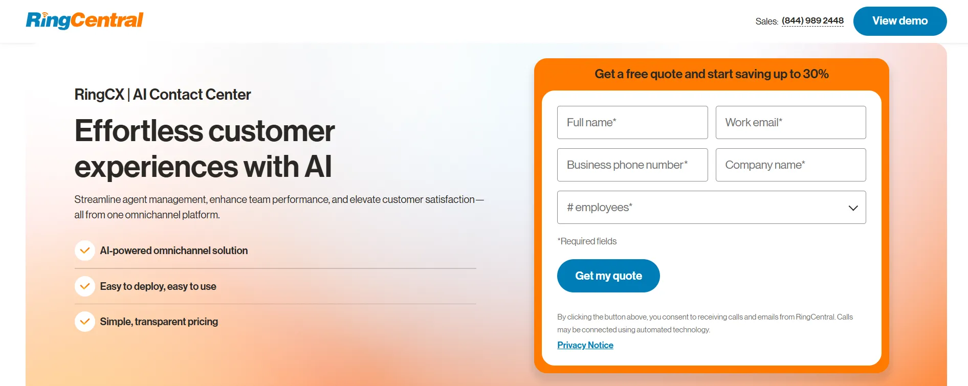 RingCentral company overview