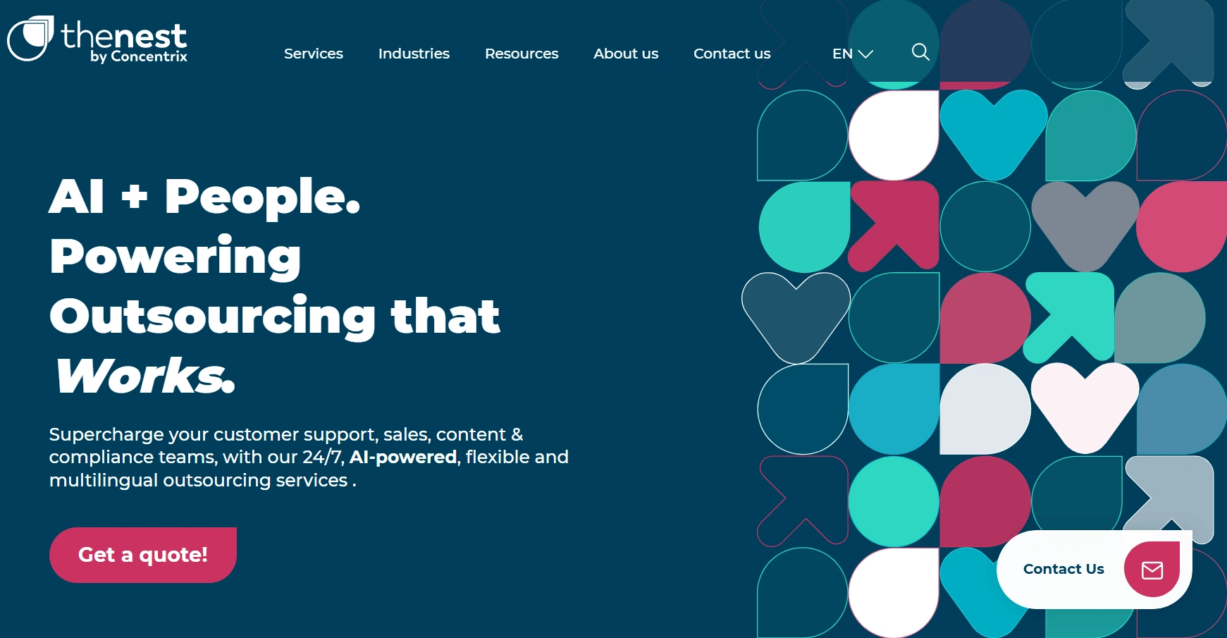The Nest by Concentrix company overview