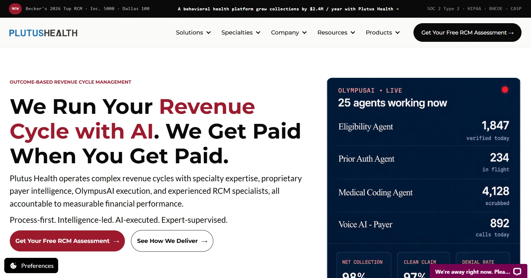 Plutus Health company overview